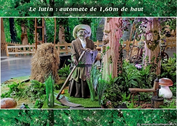 Exposition La Forêt Enchantée (72) Lutin faux